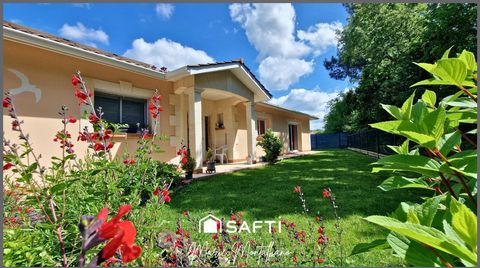 Villa 170m2, 3 ch, piscine, garage 80m2.