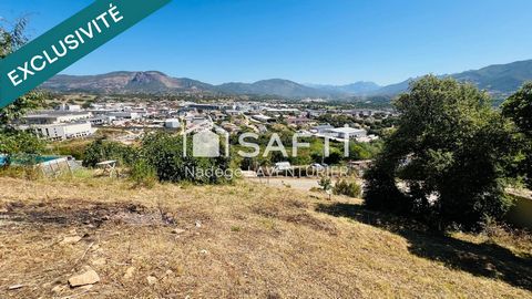 Terrain viabilisé et constructible , Ajaccio