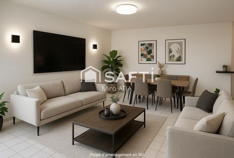 4 Chambres, balcon et lumière- à visiter vite!