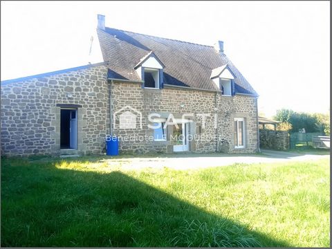 Maison en pierre rénovée, campagne entre CHAUVIGNE et SAINT MARC LE BLANC..