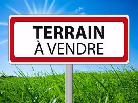 Terrain à bâtir - 503 m², borné et viabilisé