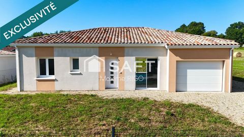 Maison neuve 3 chambres 100 m2 à Casteljaloux