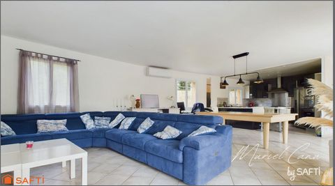 Maison de plain-pied avec beaux volumes