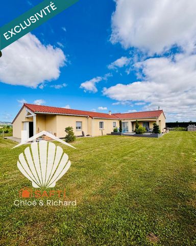 Belle maison de plain-pied de 185m² sur un terrain de 2152 m² – Proche Le Puy-en-Velay