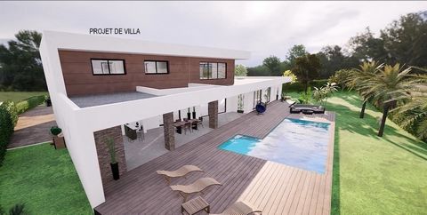 A vendre, Terrain constructible de 1 690 m² avec vue panoramique de la station d'Agde