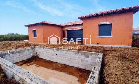 Maison neuve 130m2 piscine et Garage à Magnanac
