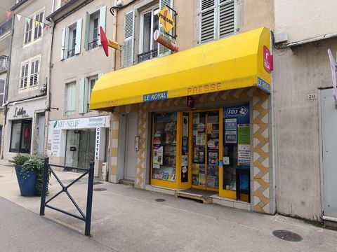 FOND DE COMMERCE TABAC PRESSE EN CENTRE VILLE