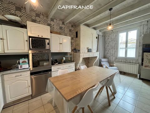 Maison charentaise à rafraichir - 4 chambres - 136 m² à TAILLEBOURG (17)