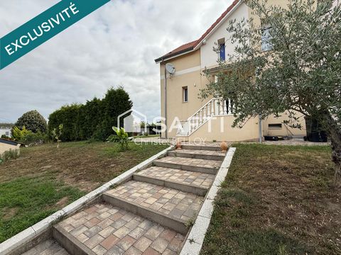 Maison familiale de 136m2 avec jardin et terrasse.