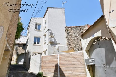 Maison de village à vendre 4 pièces avec jardin PUISSERGUIER (34)
