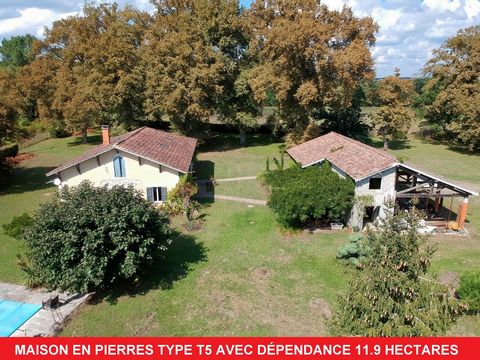 MAISON EN PIERRES T5 AVEC D&#201;PENDANCE ET PISCINE