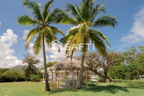 Maison + Dépendance + Piscine – Terrain 5 000 m² – Anse Simon, Vauclin
