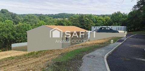 Terrain constructible et viabilisé