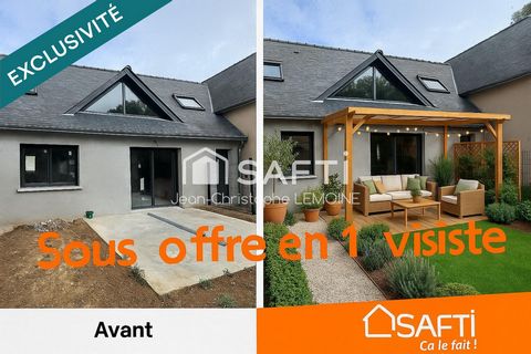 Maison rénovée T4 PMR,100 m2 trois chambres