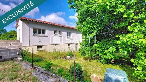 Ensemble immobilier 2 maisons, 2 garages, jardin