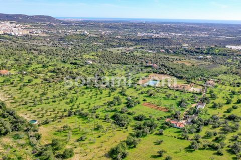 Farm in Loulé in stunning area with panoramic views. Inserted in an estate with 5.8ha, consists of a main house, warehouses, stables, cistern and borehole. It also has a vast land of fertile soil with several fruit trees, including carob, citrus, alm...