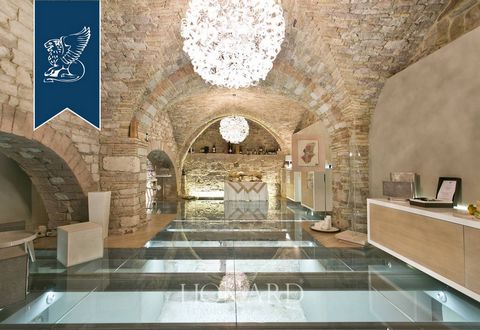 This outstanding palace for sale is in the province of Perugia, embedded inside Assisi's historical centre and just 200 metres from the Basilica of Saint Clare. This structure of absolute exclusiveness had once been built as an ancient Roman set...