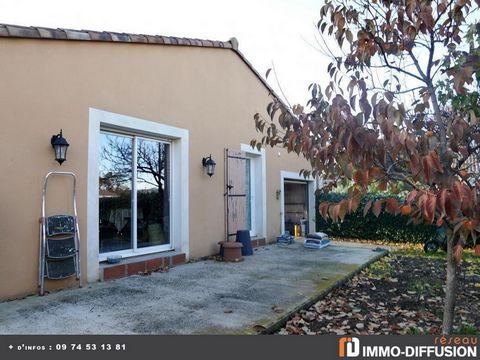 Mandate N°FRP147264 : Villa approximately 100 m2 including 4 room(s) - 3 bed-rooms - Garden : 364 m2, Sight : Garden. - Equipement annex : Garden, Terrace, Garage, parking, double vitrage, cellier, and Reversible air conditioning - chauffage : gaz - ...