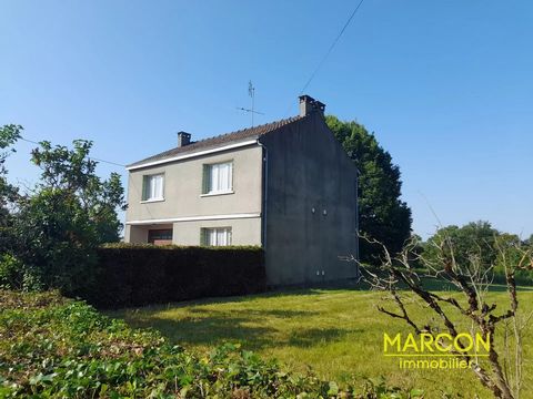 MARCON IMMOBILIER - CREUSE EN LIMOUSIN - REF 87998 - SECTOR ST-SULPICE-LES-FEUILLES - MARCON Immobilier offers you this pavilion of the 60s to refresh a few minutes from shops and about fifteen minutes by car from La Souterraine. It consists on the g...