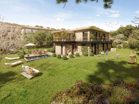 Sur la belle presqu’île de Giens à Hyères, vente en futur état d’achèvement, villa dans un domaine privé et sécurisé. Les Jardins d’Adonis vous invitent à acquérir cette villa neuve d’exception, au cœur du quartier paisible et recherché de La Madragu...