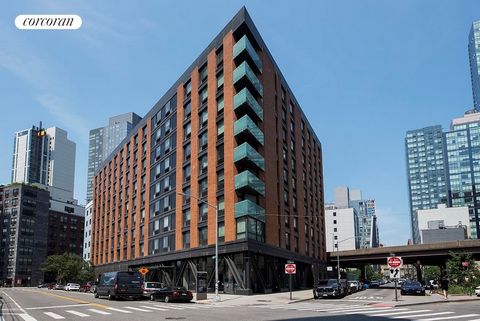 Rare, large studio condo unit in a wonderful corner of Court Square, Long Island City is now available! Separated kitchen and spacious living/sleeping quarters make this a space that is easy to make your own. There is an unit washer/dryer and sunny S...