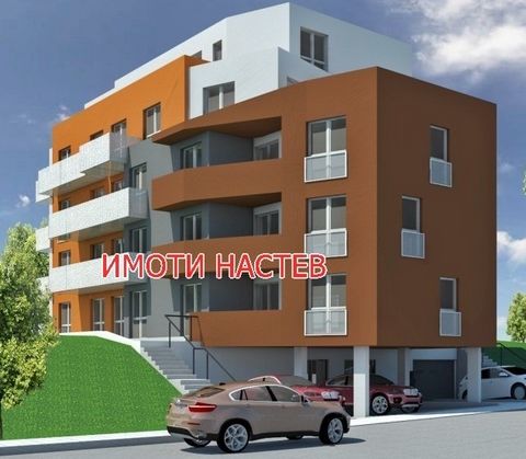 Imoti Nastev offers for sale a spacious two-bedroom brick apartment in a modern building New construction on a quiet street behind the Military School.The building is five-storey, gasified with access control, with an elevator and has Act 16.The apar...