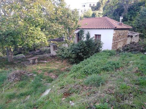 Labinou, Tsagkarada, Pilio. Te koop een huis van 80 m².m. op het perceel van 1450 m².m. Het huis werd gebouwd in 1950 en het dak en de vloeren werden vernieuwd in 2015. Het huis bestaat uit een woonkamer met een open haard, een slaapkamer, een badkam...