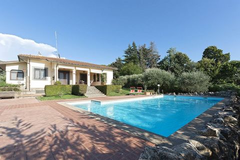 Villa with swimming pool and annex 40 minutes from Rome, in an area exclusively characterized by the presence of villas and cottages, we offer a detached villa in excellent condition set within a garden of over 5,000 square meters with a swimming poo...