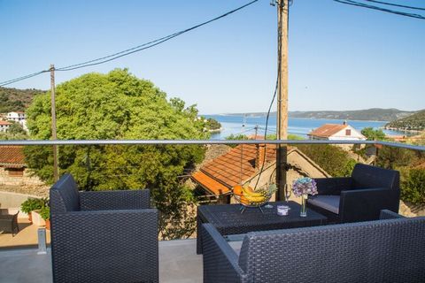 Villa LA is situated in Drvenik Veliki, a magical island situated in middle Dalmatia, 8 nautical miles from Trogir. Spacious shared sun terrace fitted with sunbeds and parasols, outdoor swimming pool, BBQ facilities as well as shared garden are at yo...