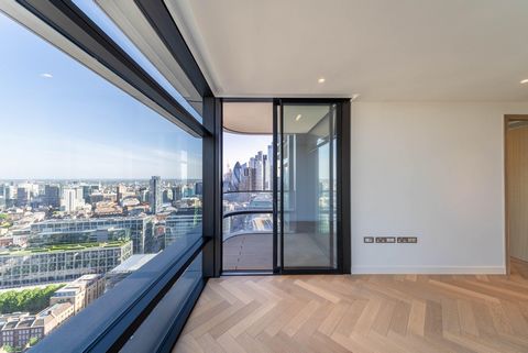 Entdecken Sie luxuriöses Wohnen in diesem stilvollen Apartment mit 1 Schlafzimmer im prestigeträchtigen Principal Tower, das von den renommierten Architekten Foster + Partners entworfen wurde. Diese elegante Residenz bietet eine Mischung aus modernem...