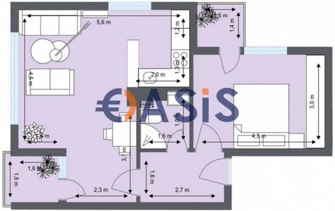 ID33496256 Appartement d’une chambre à Byala Bord de mer Prix : 56 700 Euro Emplacement : Byala Chambres : 2 Superficie totale : 68.83 m² Au 3ème étage Frais d’entretien : 0 euro par an Étape de construction : Terminé, acte 16 Paiement : 2000 euros d...