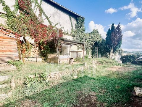 Exclusief, in de Drôme des Collines, in het hart van het zeer populaire dorp Châteauneuf de Galaure, dicht bij alle winkels en scholen, mooi huis van ongeveer 85 m2 met tuin. Het bestaat uit 2 appartementen met onafhankelijke toegang. Op de begane gr...