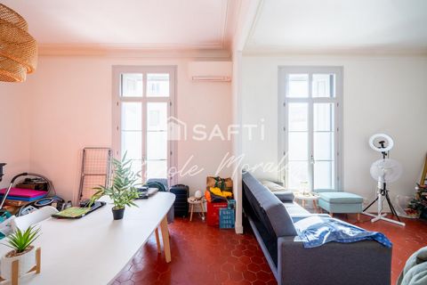 PERPIGNAN, GRAND APPARTEMENT RENOVE, T2 , PROCHE JOFFRE, CENTRE VILLE