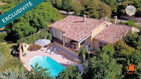 Villa de 143m² sur 853m² de terrain clos avec piscine