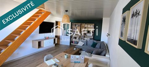 À SAISIR – T3 lumineux avec balcon et garage à Saint-Nazaire !