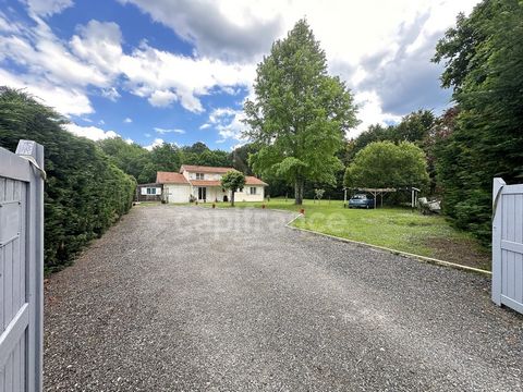 BIGANOS (33)- LES ARGENTIERES-Maison à vendre 7 pièces-180m²-3000m² de nature