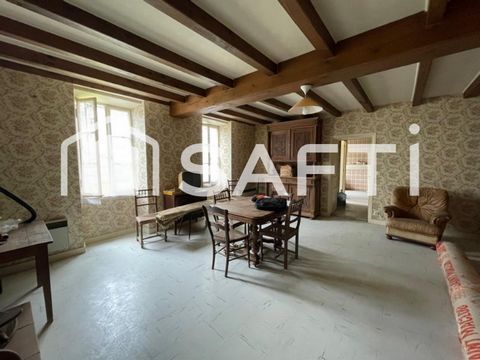 Maison à rénover 116m² avec jolie cour sur parcelle 450m²