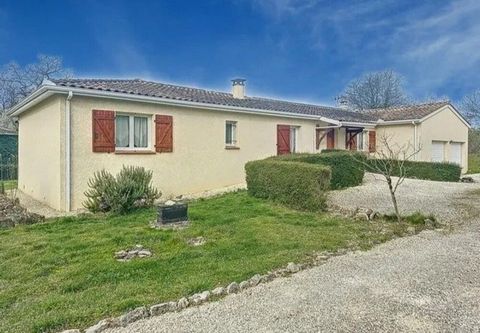 CAHORS SUD  MAISON LUMINEUSE AVEC VUE DÉGAGÉE SUR LA CAMPAGNE