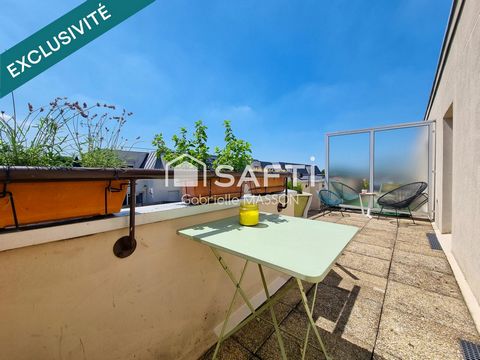 Bel appartement dernier étage avec TERRASSE CAVE et PARKING