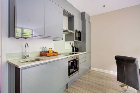 A 1-bedroom apartment in Milton Keynes for a couple looking to let themselves lose in the Anglian region and create memories for a lifetime. This home consists of a living/dining room with a TV, a kitchen with a microwave and fridge besides other kit...