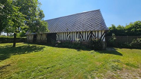 Maison typique normande avec dépendances