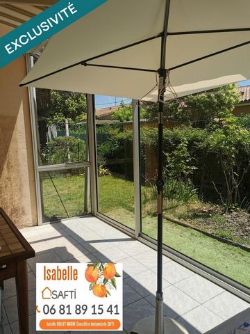Maison individuelle avec jardin à la sortie d'un village