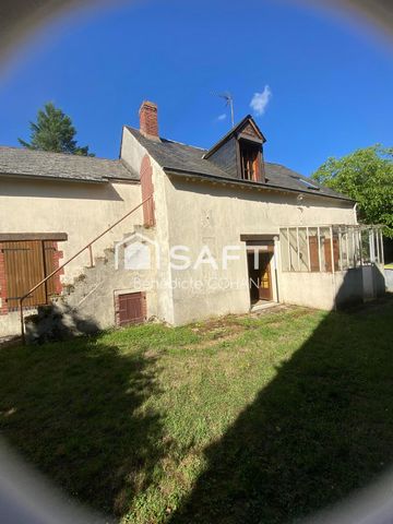Beau potentiel, maison à rénover, grange, dépendance et terrain de plus de 3000m2
