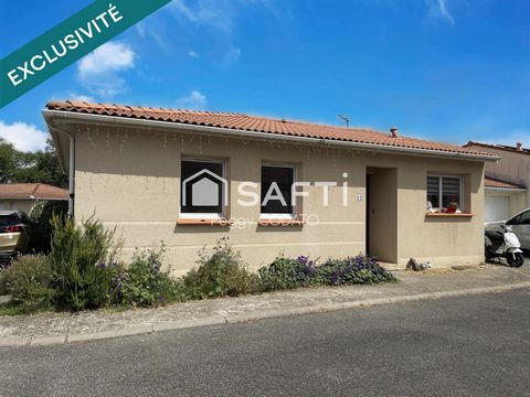 Maison de plain-pied 3 chambres à Montauban, dans lotissement sécurisé avec terrain de tennis et place de parking