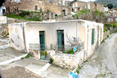 An old single level house for renovation in the pretty village of Sfaka, East Crete and within a short drive of the sea at Mochlos. The property is of stone construction with concrete floors and roof and comprises 5 rooms in total, including a basic ...