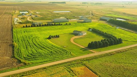 Sibex Feedlot is a highly improved feedlot feeding facility and home in Eastern South Dakota. The 72.62 acre property has a state CAFO permit that would allow 2500 head. The feedlots are currently nearly vacant, but there are 16 pens which are capabl...