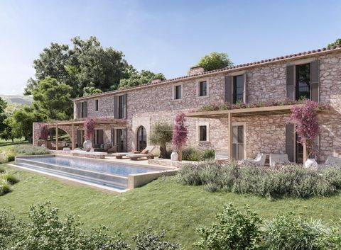 Finca with project and building license in the Campanet countryside This rustic country finca is offered for sale amongst the gentle rolling hills on the outskirts of Campanet. It is fantastic investment opportunity , set within idyllic rural surroun...