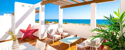 Residential in 1st line of beach in Mojácar with frontal sea views, 50m from the beach. semi new flats. Spaciousness, luminosity, modernity, adjectives that qualify these homes and that will allow you to fully enjoy them. This residential consists of...