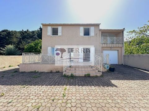 Terra Immobilier Solenzara, offers for sale exclusively in the town of SOLARO in Solaro village, a house with swimming pool type T3 with an area of 140m2 on a plot of 427 m2. This house is composed of: On the ground floor: An entrance, a kitchen, a l...