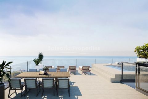 Luxurious and exclusive complex just minutes from Palma with spectacular sea views This wonderful complex enjoys a privileged location , just a few minutes from Palma and the Cala Mayor beach. These properties, built with innovative techniques and gr...